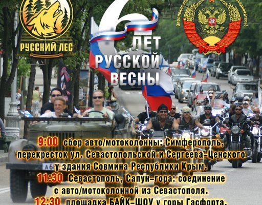 18 марта 2020 Празднование в честь 6-летия Русской Весны
